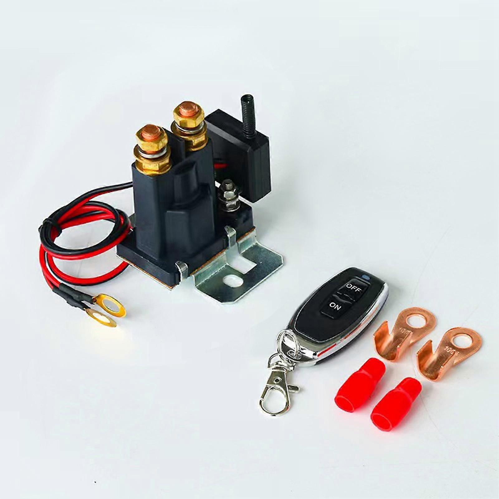 500A Remote Battery Isolation Switch 12V Leak Proof 100x100x150mm