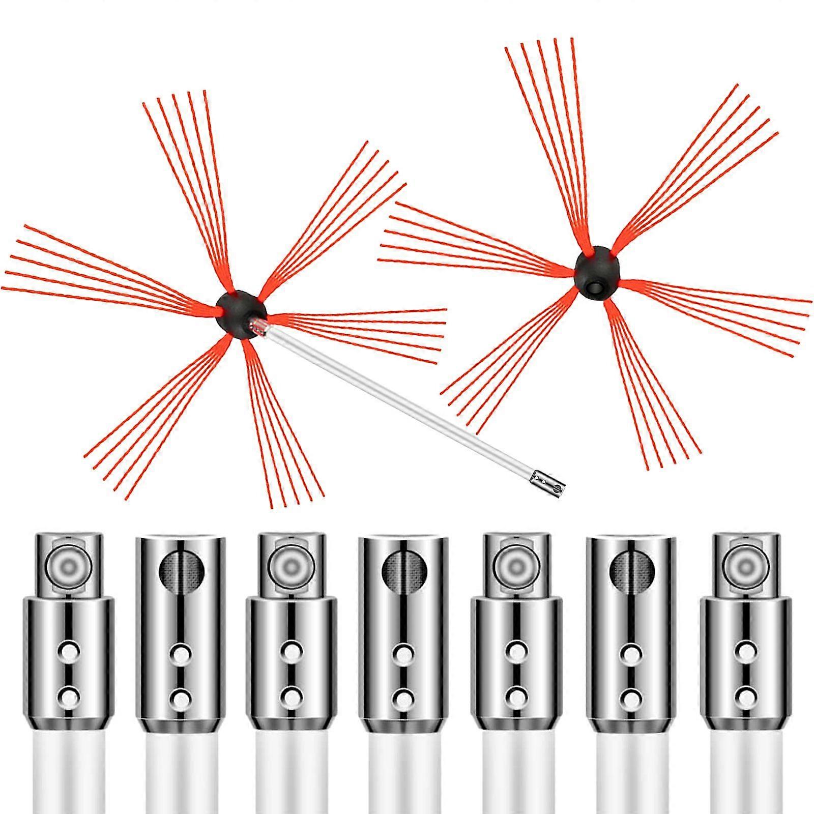 Kit de ramonage de 26 pieds de longueur, pour foyer de ramonage