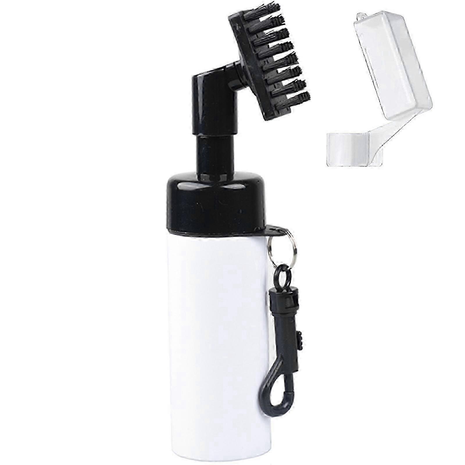 2-in-1 Golf Club Brush and Groove Cleaner Kit with Detachable Spray Bottle