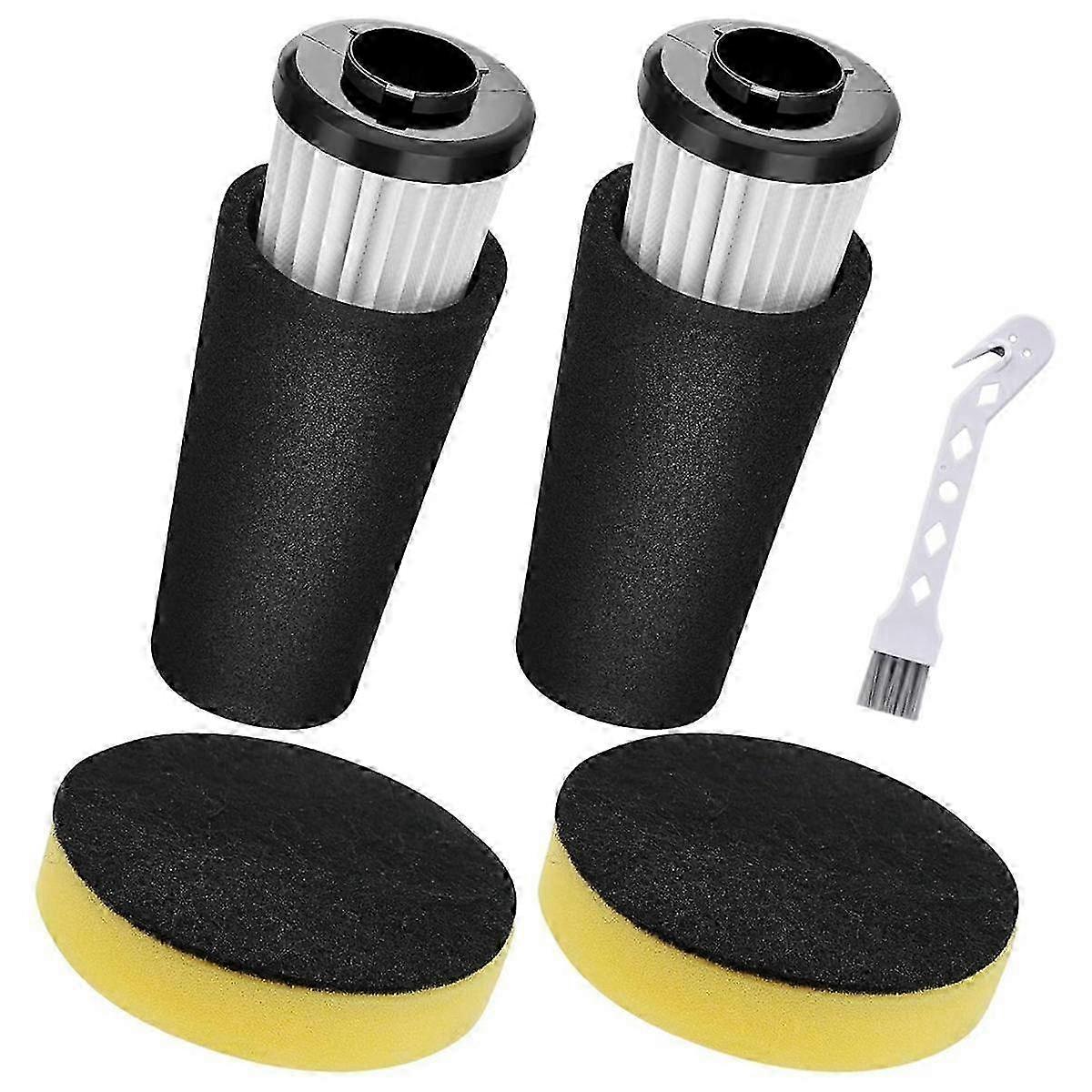 F112 Filter Replacement, Pre Motor Odor Trapping & 2 Pack Inlet Filters for Compatible Models
