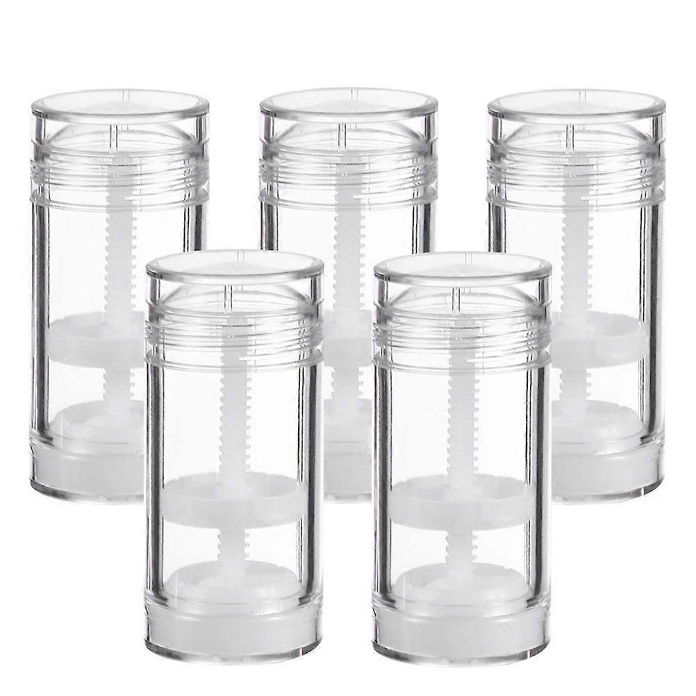 5Pcs Empty Deodorant Container Plastic Aroma Cream Containers Plastic Sub Bottles Empty Bottles