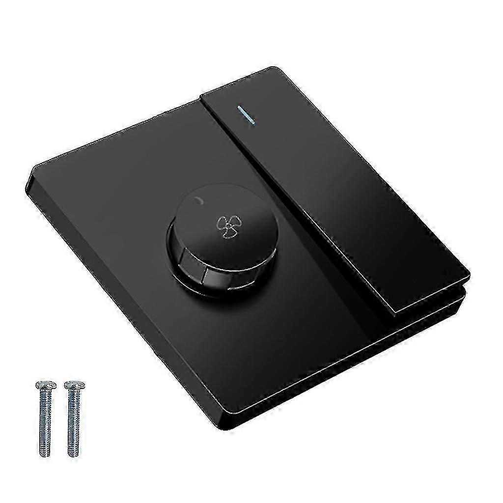 Ceiling Fan Wall Control with Adjustable Speed Dial Knob for Variable Settings
