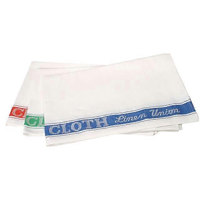 Linen Union Glass Cloth Red