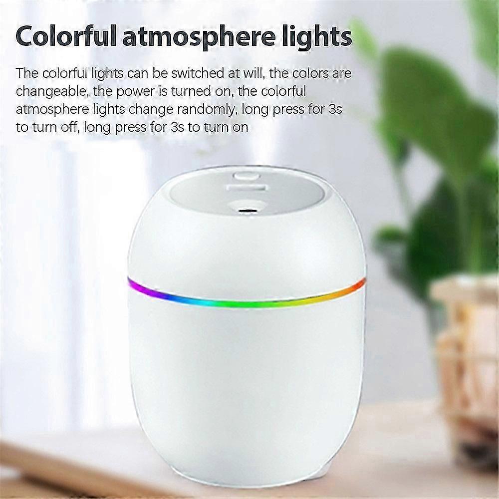 アロマエッセンシャルオイルディフューザー空気清浄機LED超音波加湿器保湿