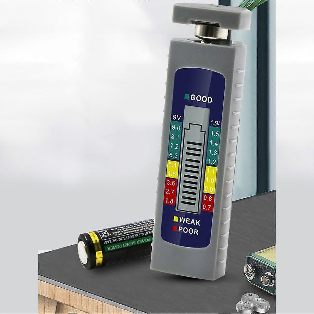 Portable Universal Digital Capacity Checker for AA AAA 9V 6F22 1.5V Button Cell Battery Power Tester