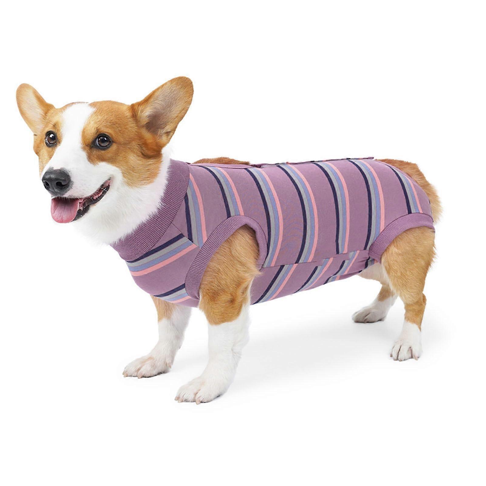 Dog recovery suit, breathable surgery suit, protects wounds, prevents licking, cone alternative