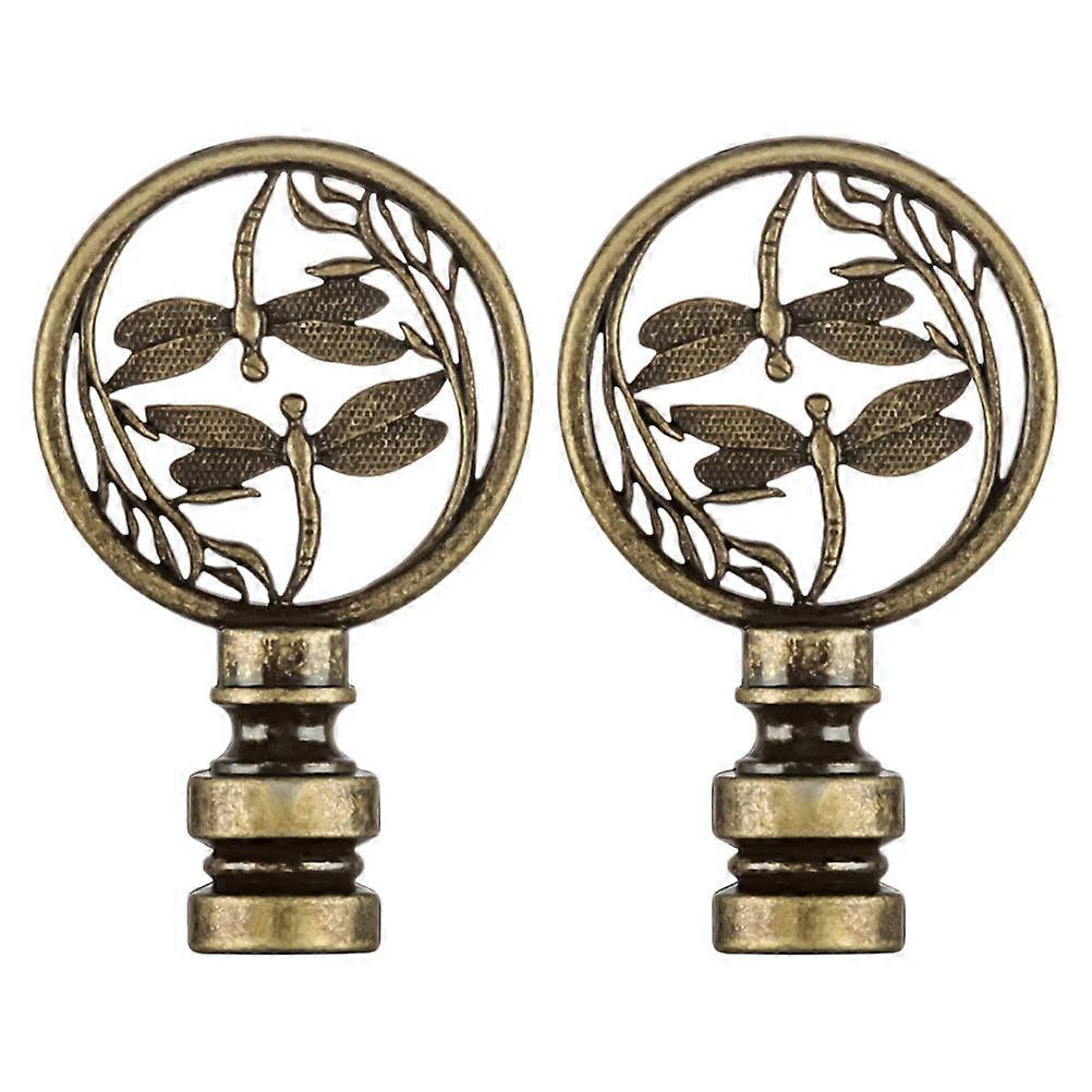 Lampshade Holder Round Shape Table Lamp 2Set