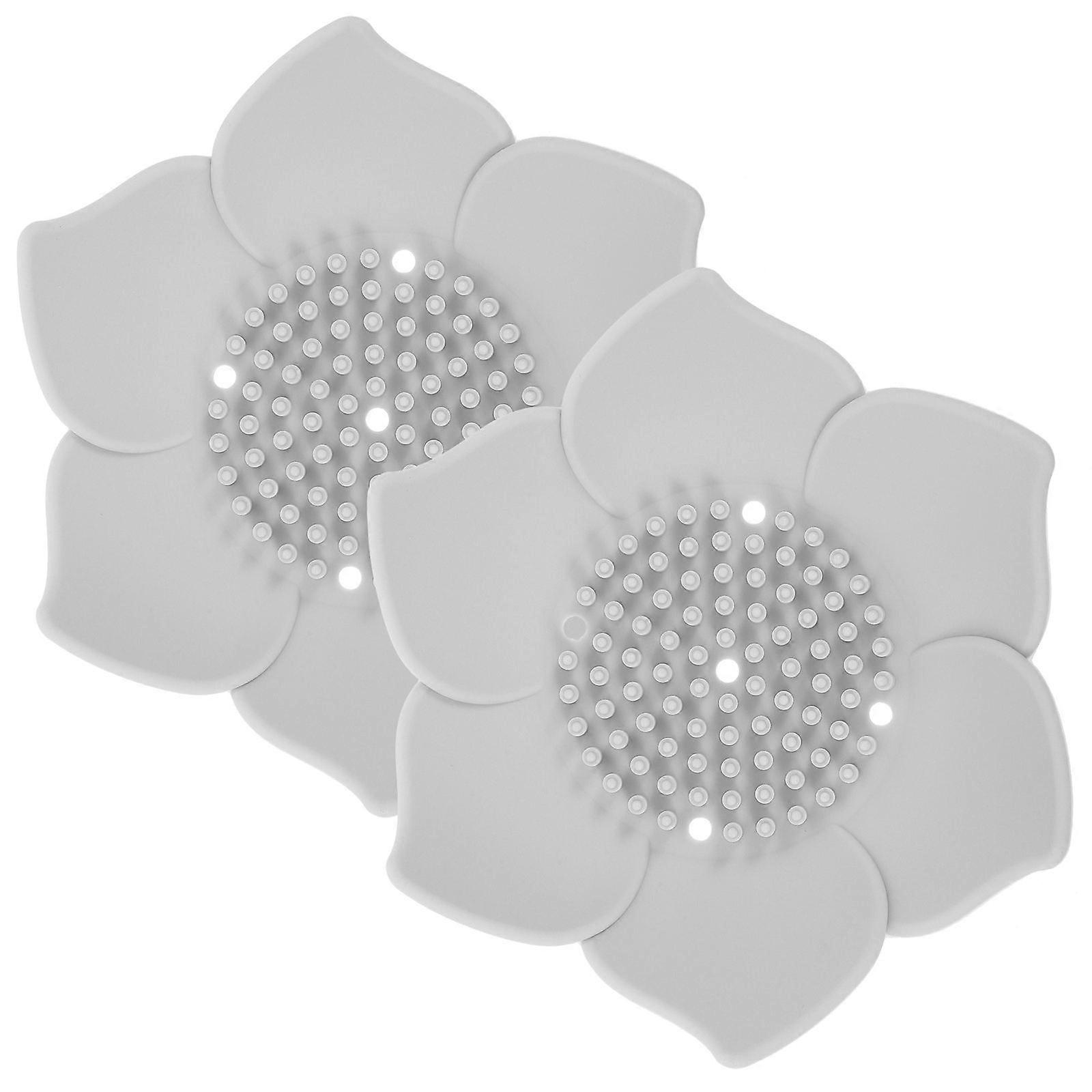2pcs Flower Soap Dish Holder, Creative Bathroom & Kitchen Soap Container with Smooth Edges, Stylish Storage Rack for Quick Drying
