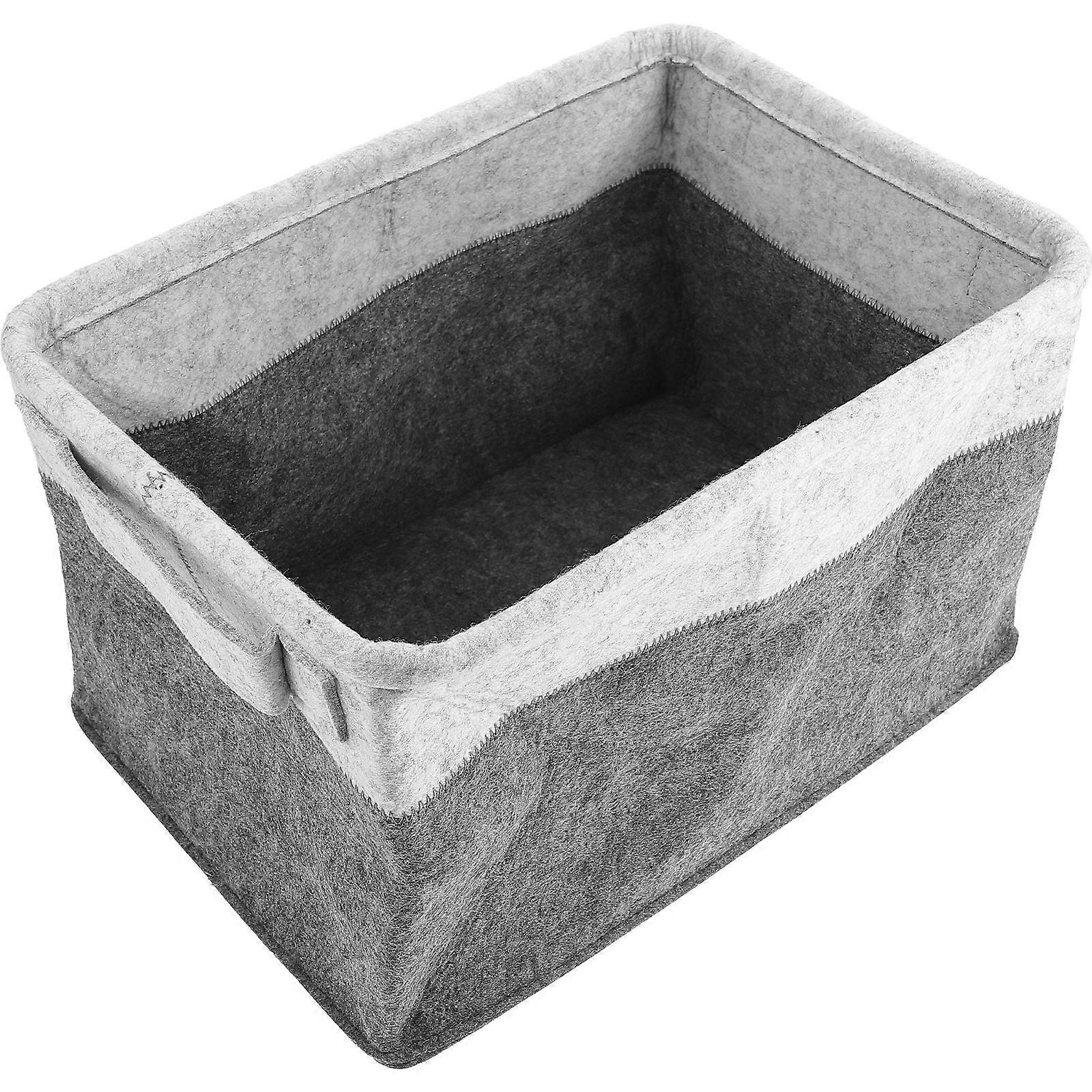 Foldable Felt Laundry Hamper for Clothes, Blankets, and Home Essentials Storage – Space Saving Organizer for Apartments and Small Spaces