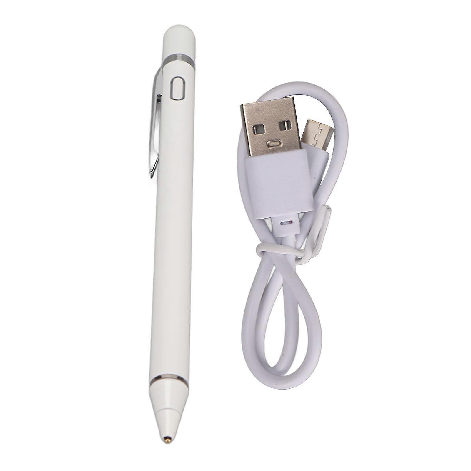 Stylus Pen Copper Tip Active Capacitive Fine Point Touch Screen Digital Pencil with Clip for Tablet