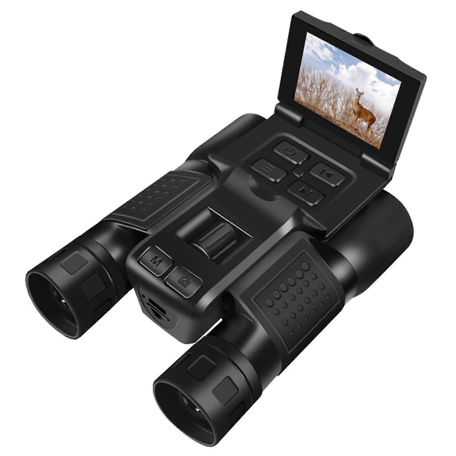 2.4 Inch LCD Display Digital Binoculars with Camera 8X Digital Zoom Telescope for Bird WatchingYMHC