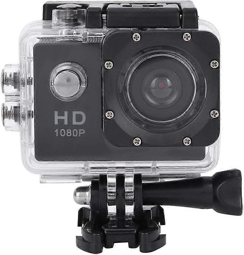 2025 mais recente modelo de câmera de ação, 1080P 30fps 12MP 30M câmera esportiva 2 polegadas com