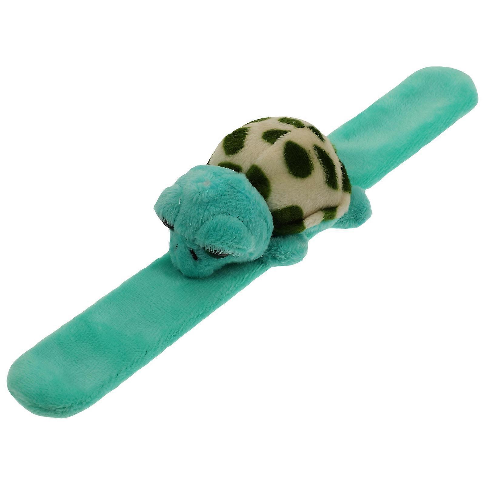 Turtle Shape Decorative Bracelets Plush Material Wrist Strap Daily Wear 9.04x2.36x1.57in 1Set