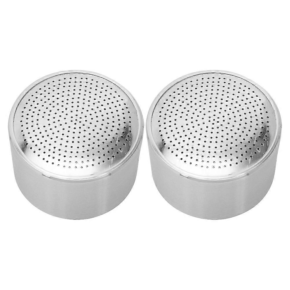 Garden Watering Nozzle Misting Nozzle Outdoor Garden Hose Sprinkler Nozzle Silver 5.50X5.50X4.50CM Adjustable Water Flow 2Pcs