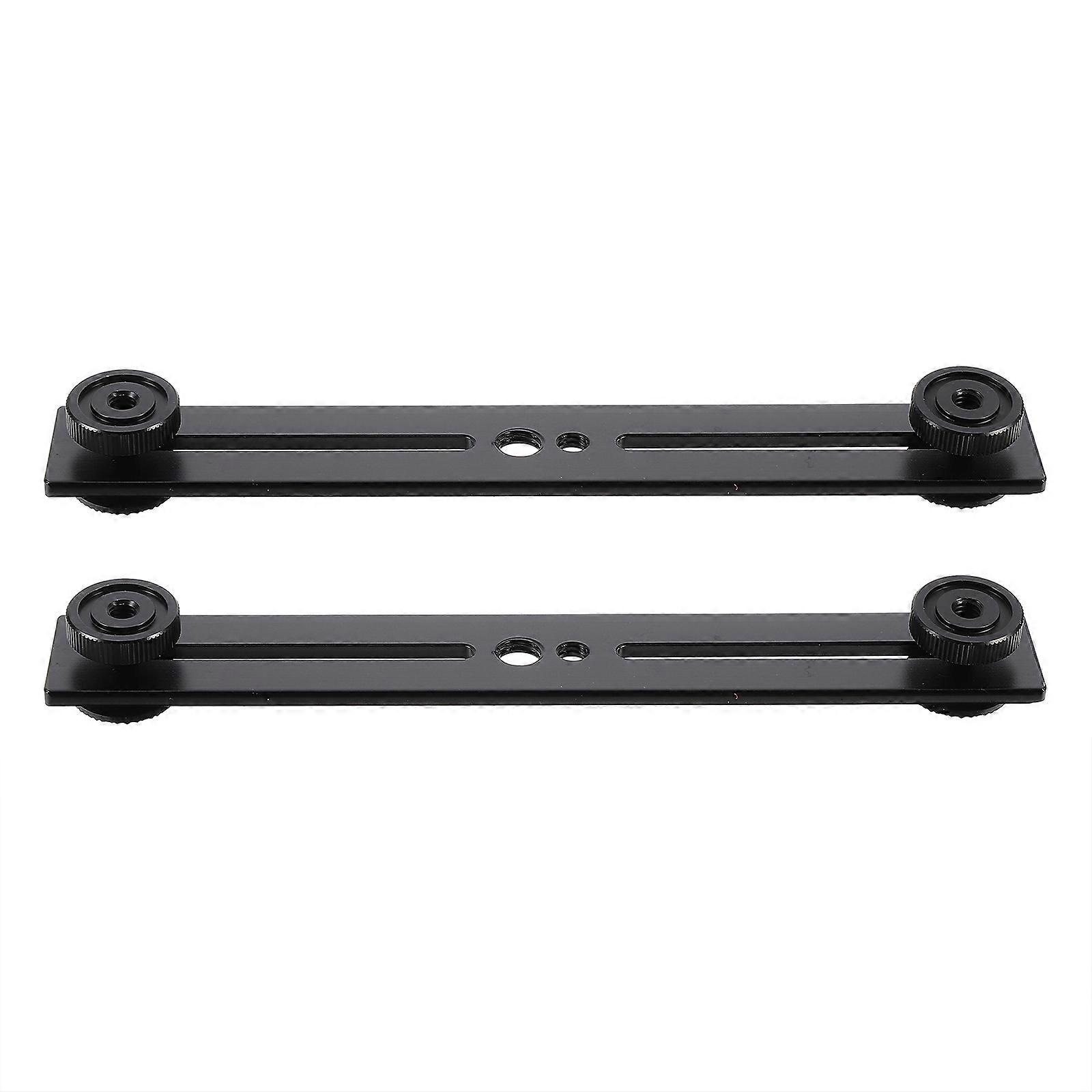 High Riser Mic Arm With Dual Mount For Common Lightweight Camera Photography 20 4X2 9X2Cm 2Pcs