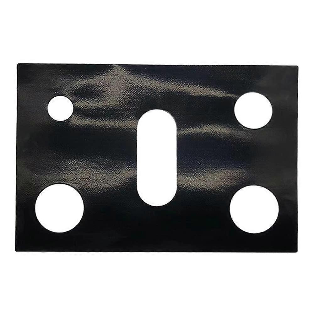 Stove Cover for Gas Stove - Reusable Non-Stick Protective Mat, Suitable for Standard Gas Stoves, Black
