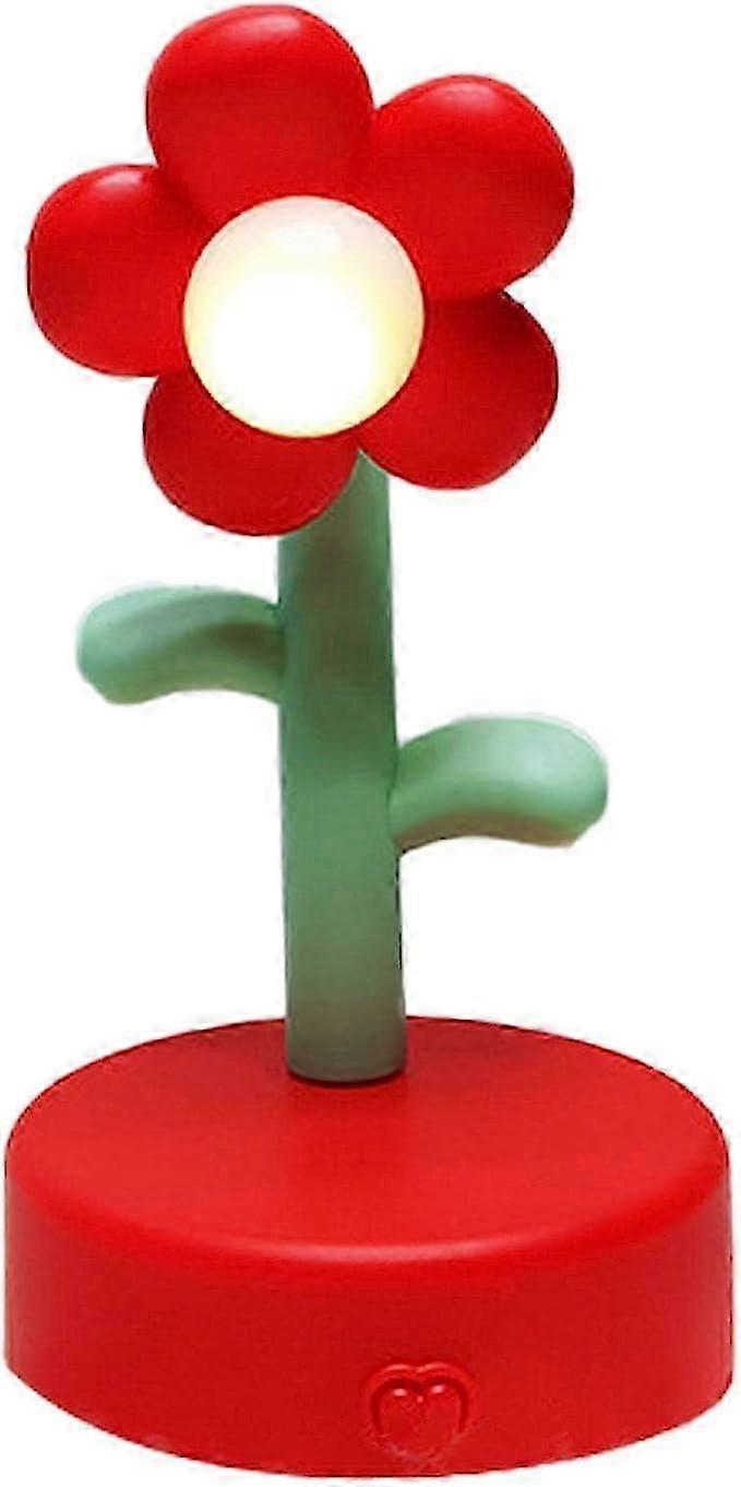 Cute Flower Table Night Lamp Table Lamp Decorative Lamp Creative Atmosphere Night Light