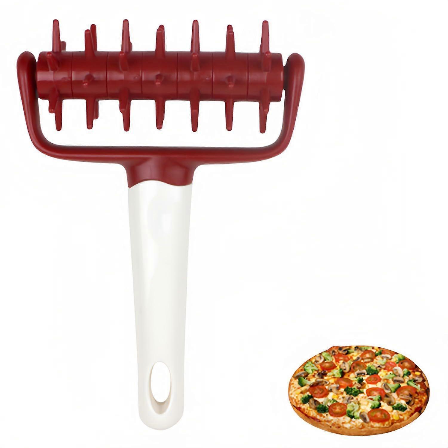 Pizza Dough Docker Roller: Time - Saving Bubble & Blister Killer Tool Essential Home Kitchen Pizza Making Accessory for Dough Docking & Even Bakingre