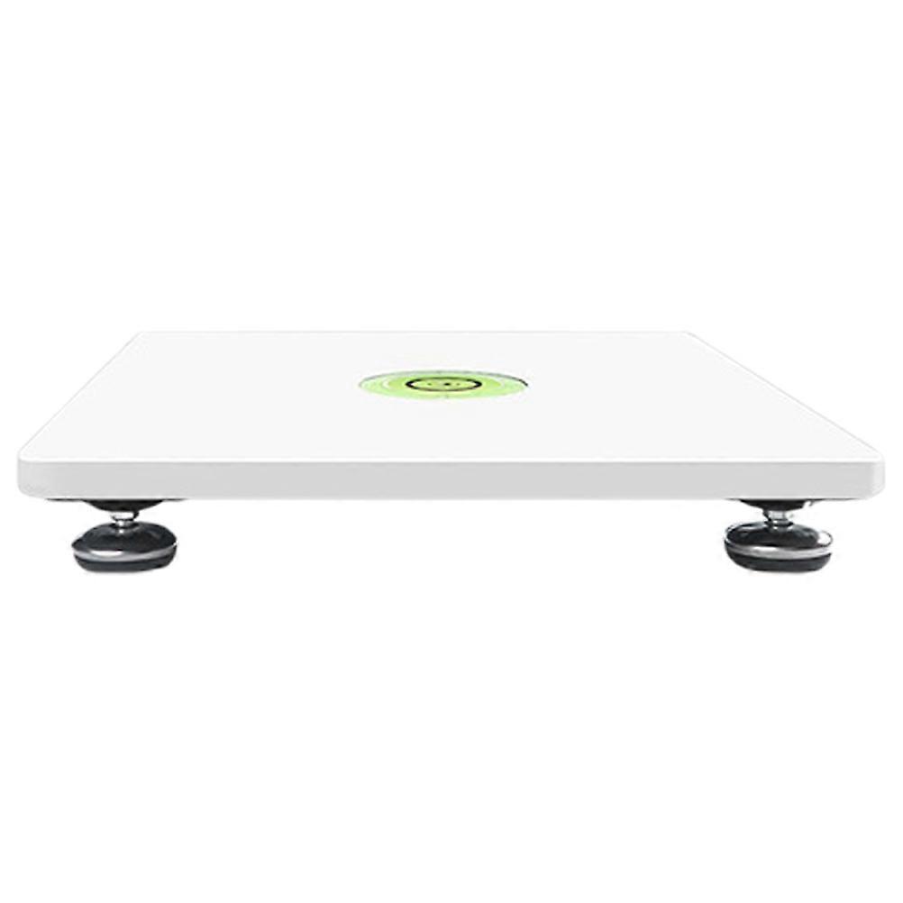 Adjustable Leveling Table for Epoxy Resin with Stable Acrylic Platform Suitable for Home Use White