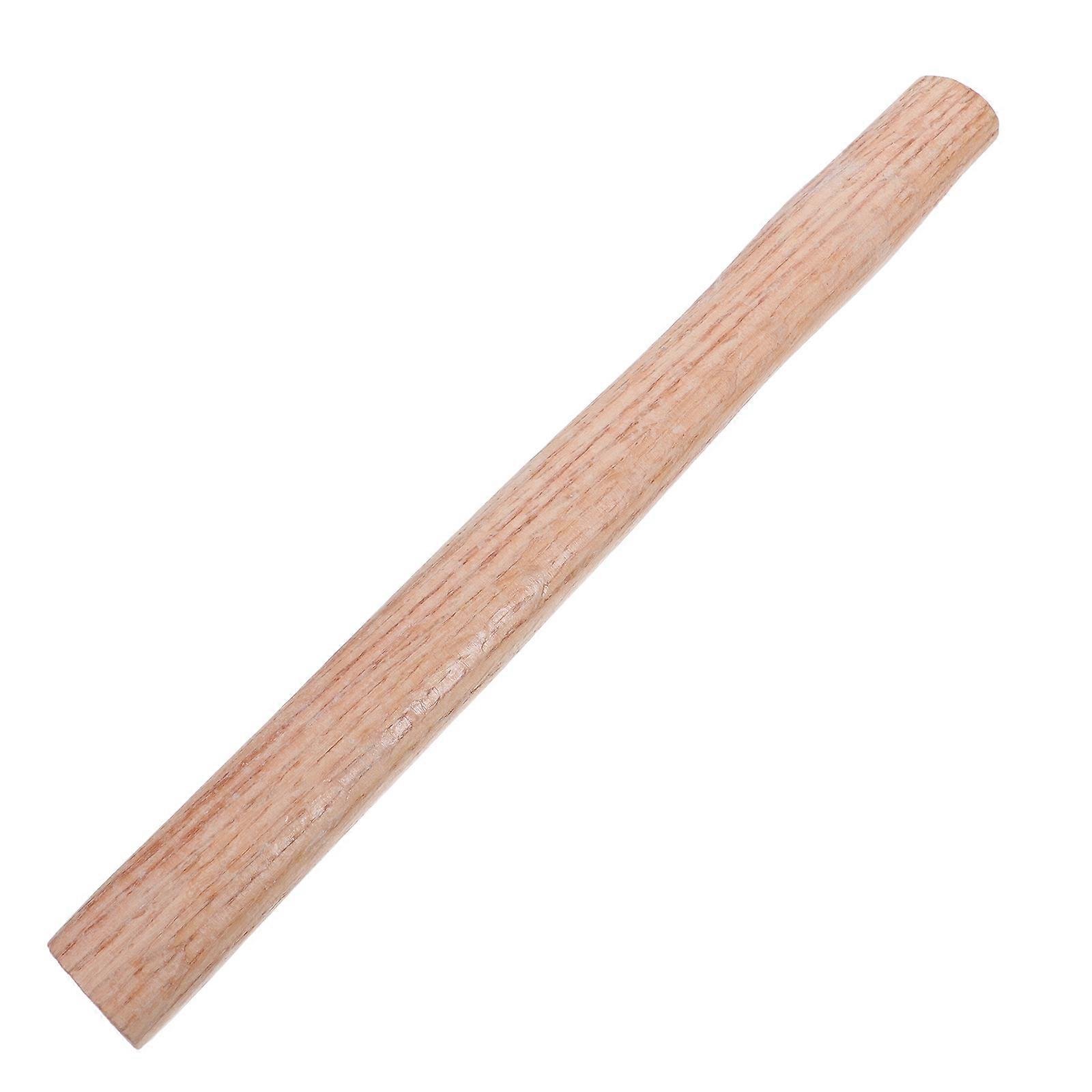 Wooden Hammer Handle Replacement for Everyday Use Light Yellow Wood Durable 10.5 Inches