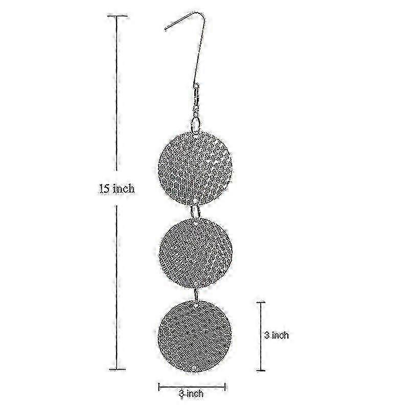 24pcs/set Bird Repellent Discs Reflective Hanging Device To Keep Birds Like Woodpeckers For Pigeons f54 2025
