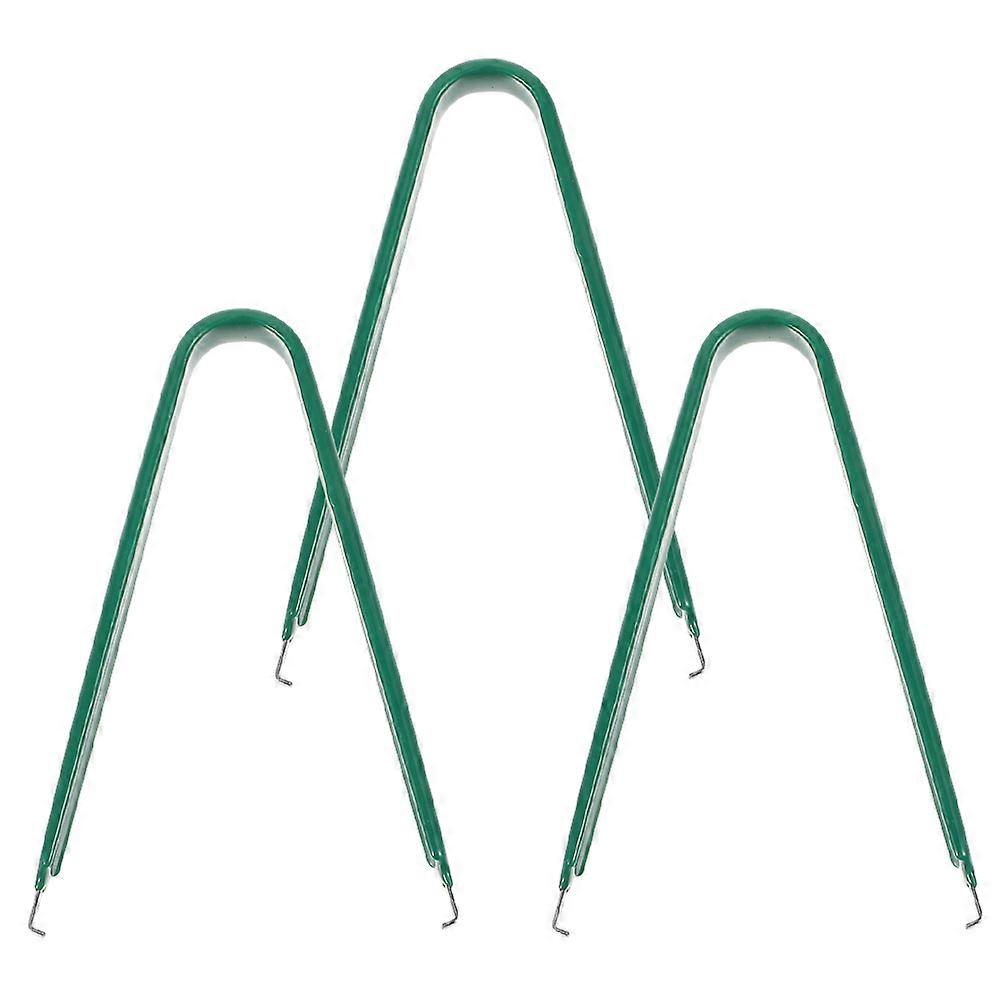 Fuse Maintenance Precision Operation Automotive Use Green 4.1×2.2×0.4in Stainless Steel 3Pcs
