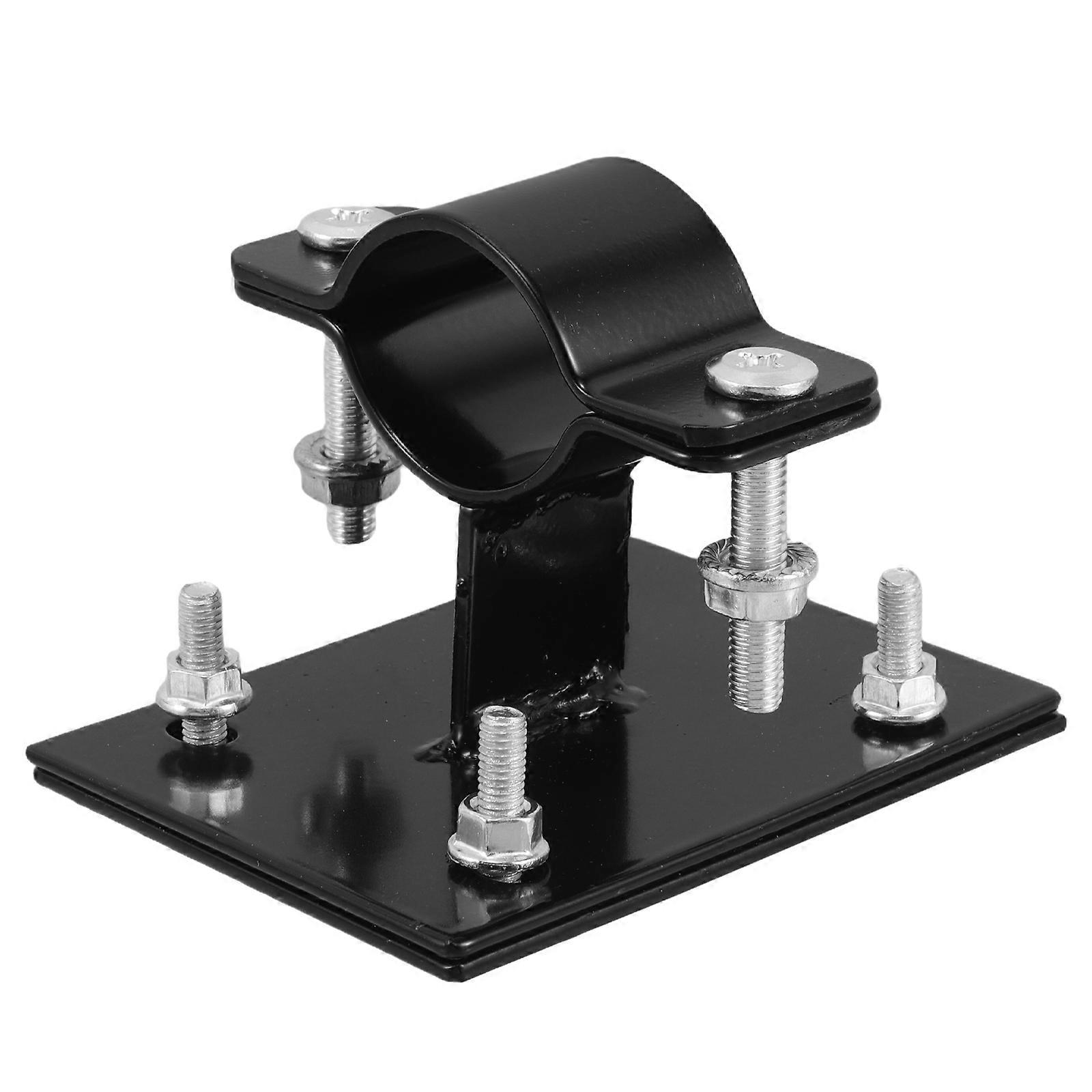 Front Mount Bracket for Electric Bike Basket – Heavy Duty Iron Cargo Rack with Reinforced Sheet for Increased Load Capacity, Easy Installation for