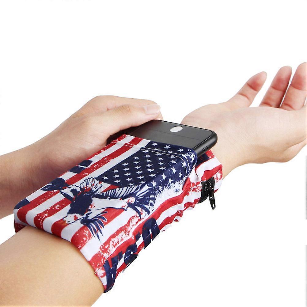 Running Pouch For Women Multifunctional Storage Bag Spandex Material L Size Secure Storage 1Pcs
