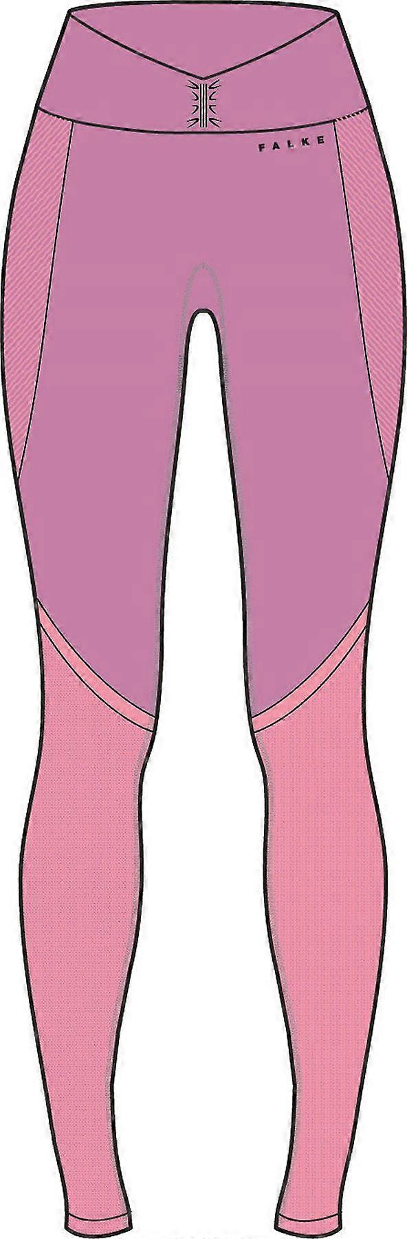 Falke Training Studio Long Tights - Mulberry Lilac