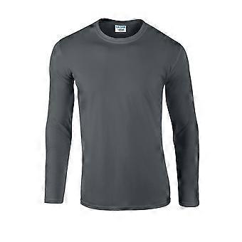 Camiseta de Manga Longa Gildan Unissex Adulto Soft Touch