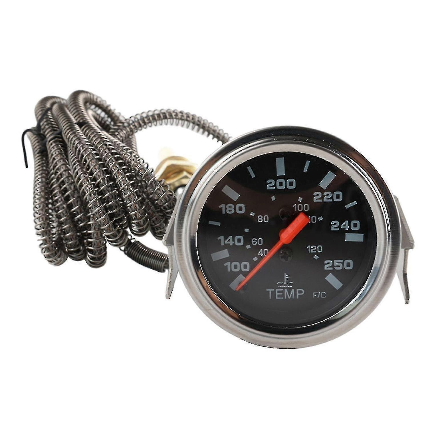 2" 52mm Temp Temperature Gauge With Sensor Boat Digital SZRH A-W