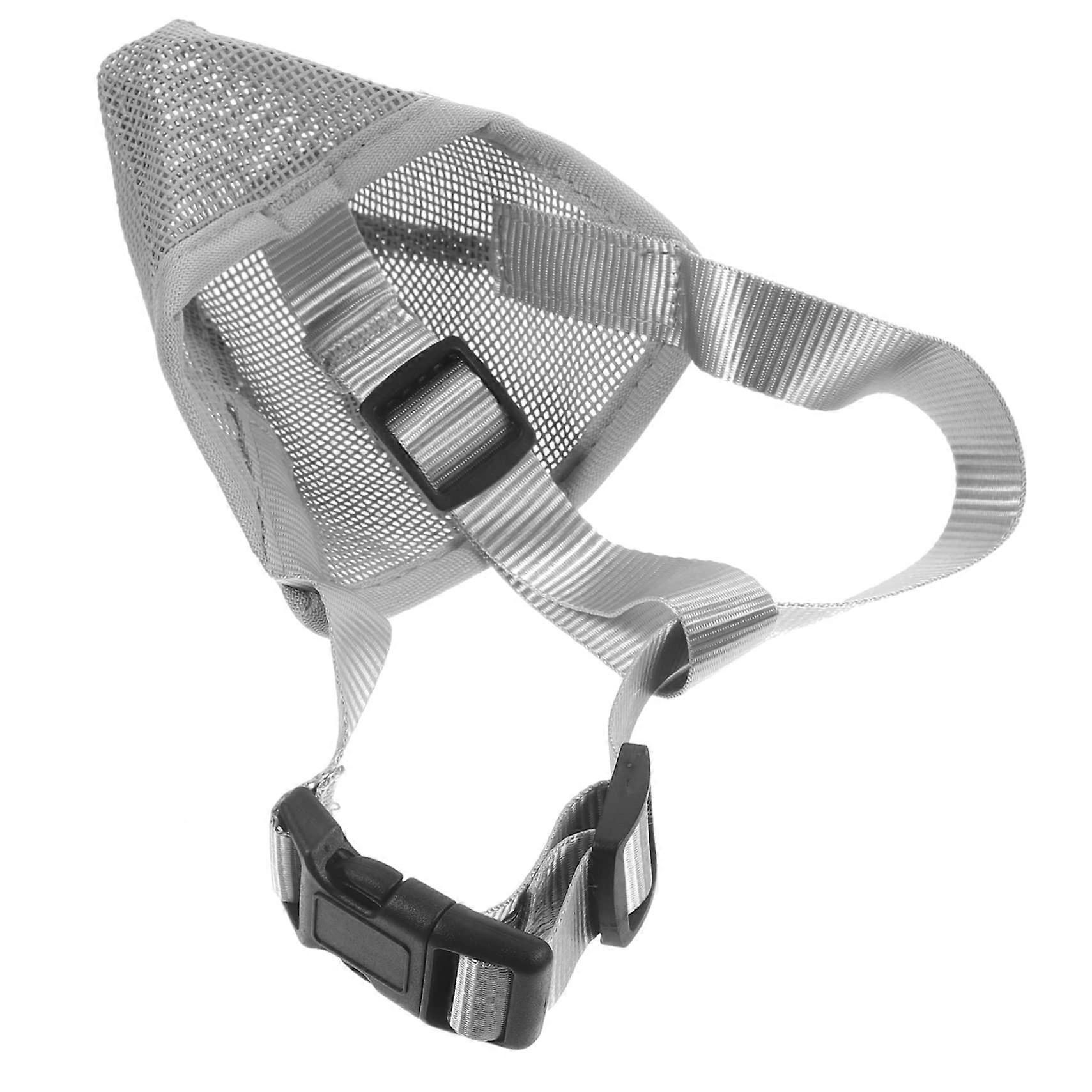 Breathable Dog Muzzle Adjustable Dog Muzzle for Large and Small Dogs Training Outdoor Activities Bite Protection