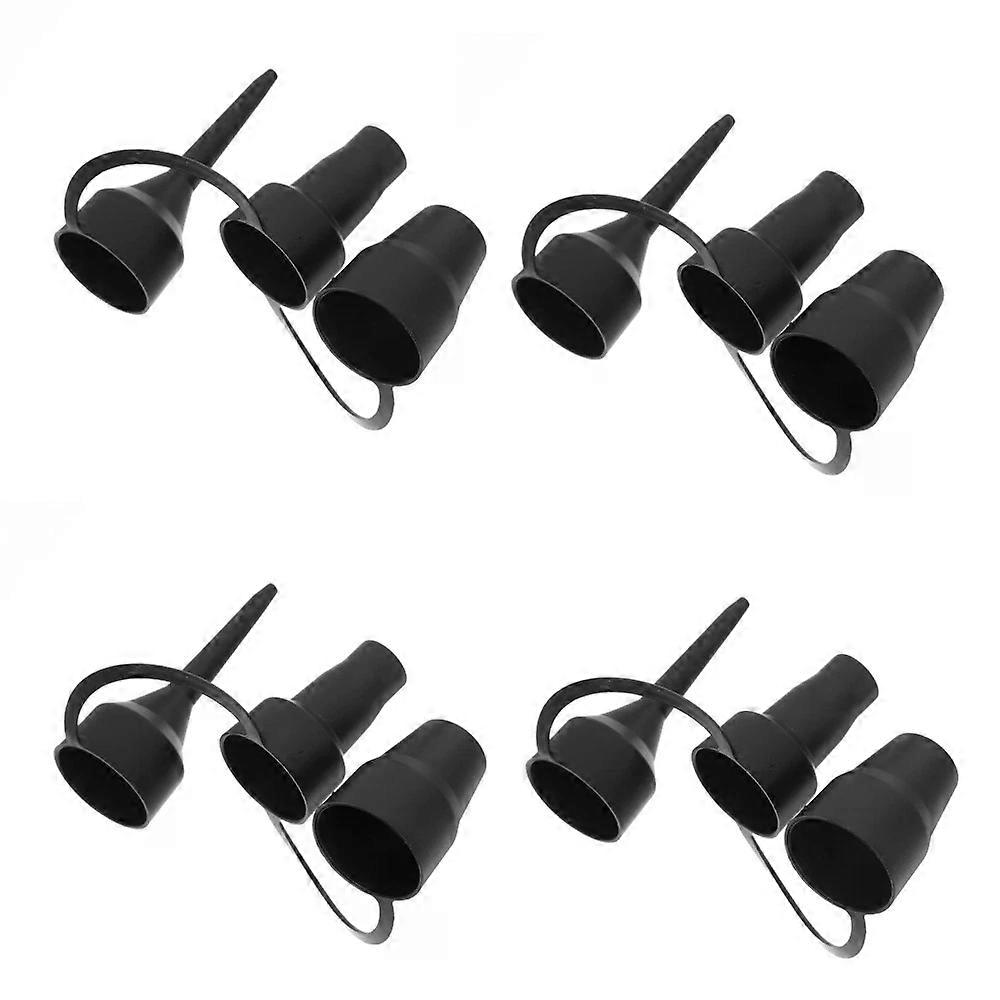 Replacement Air Bed Pump Nozzles, 4 Pcs Plastic Nozzle Head Accessories