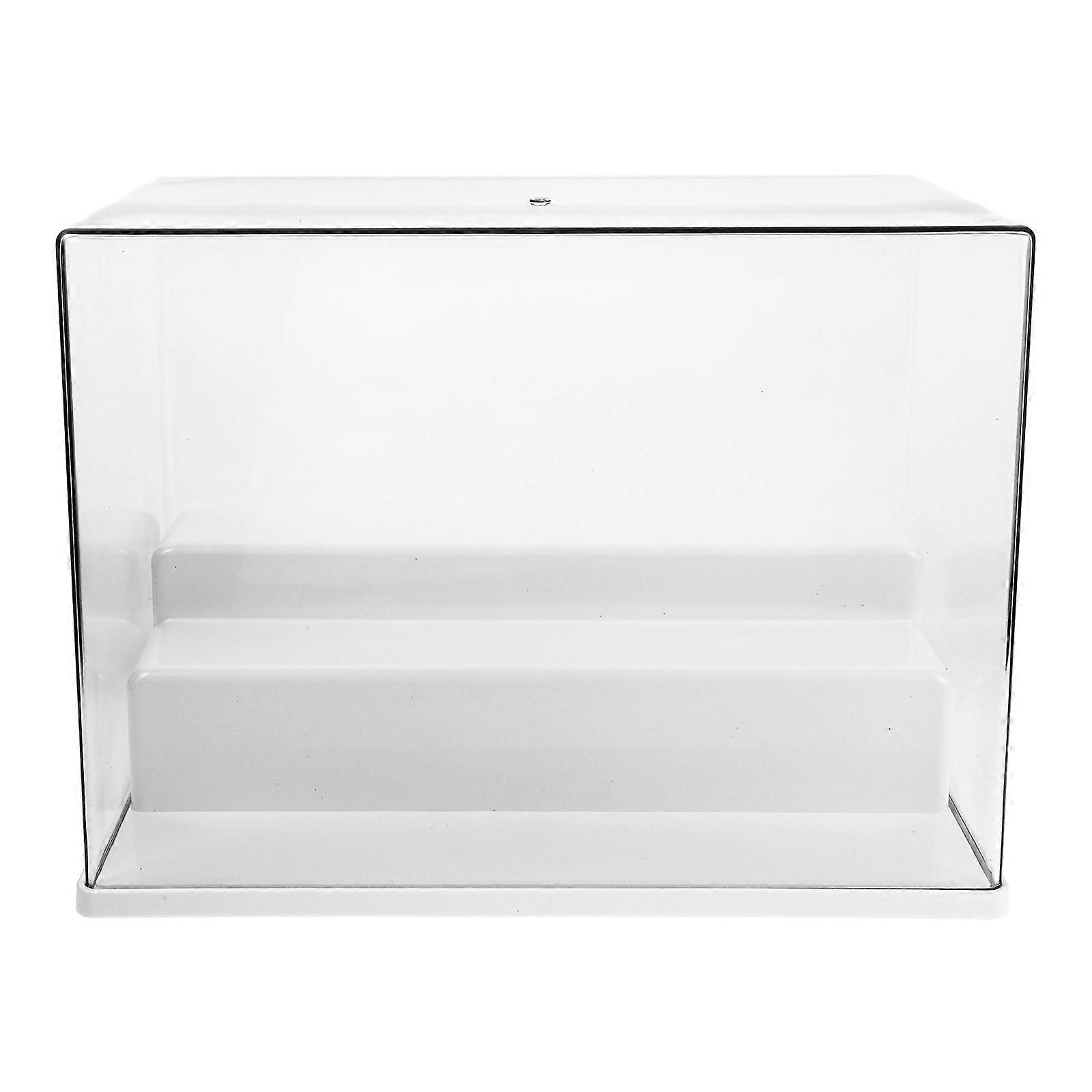 Clear Acrylic 3 Tier Display Case for Collectibles Small Figurines Mini Toys Action Figures Organizers 1 Set