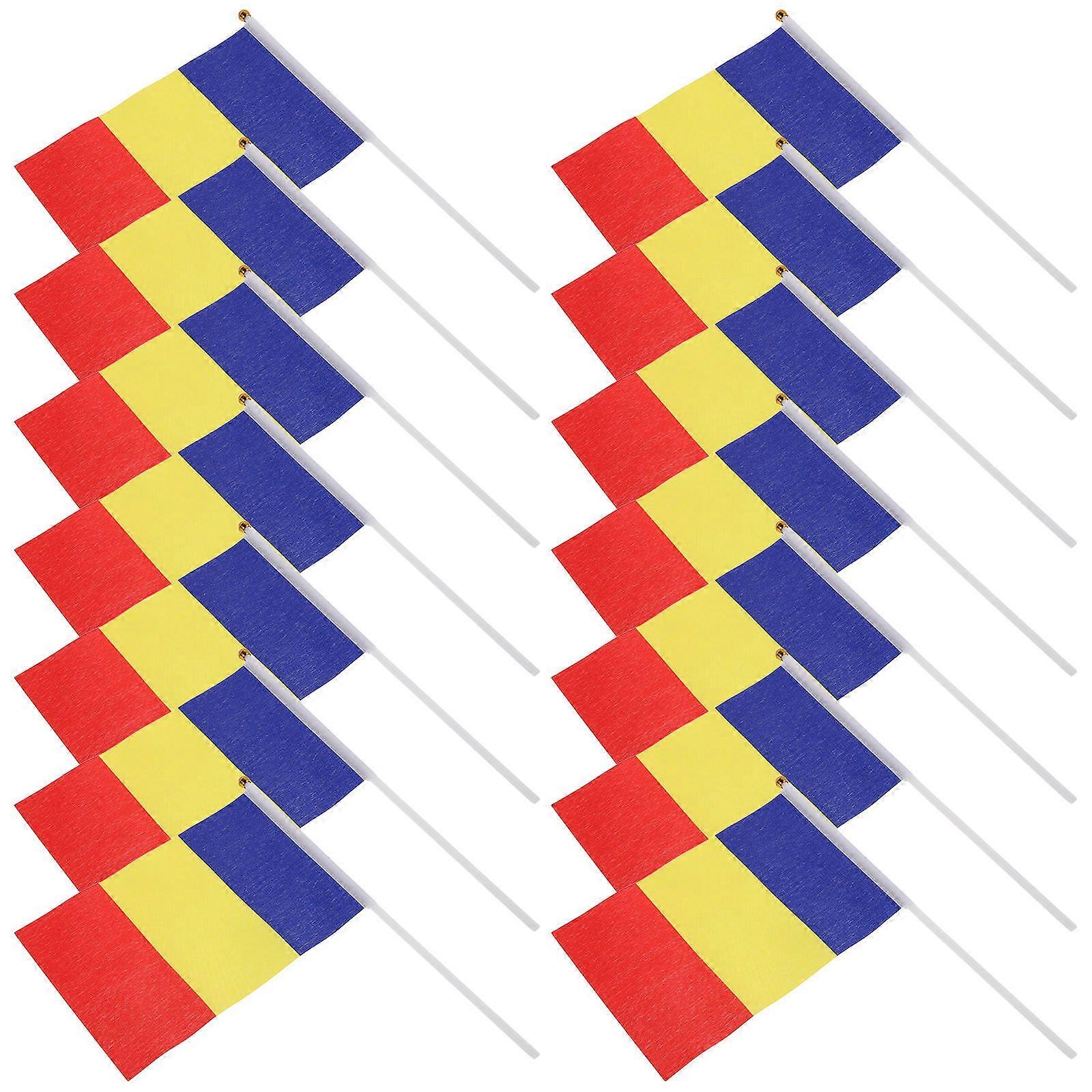 Patriotic Display Miniature Flag Hand-held Design For 50Pcs