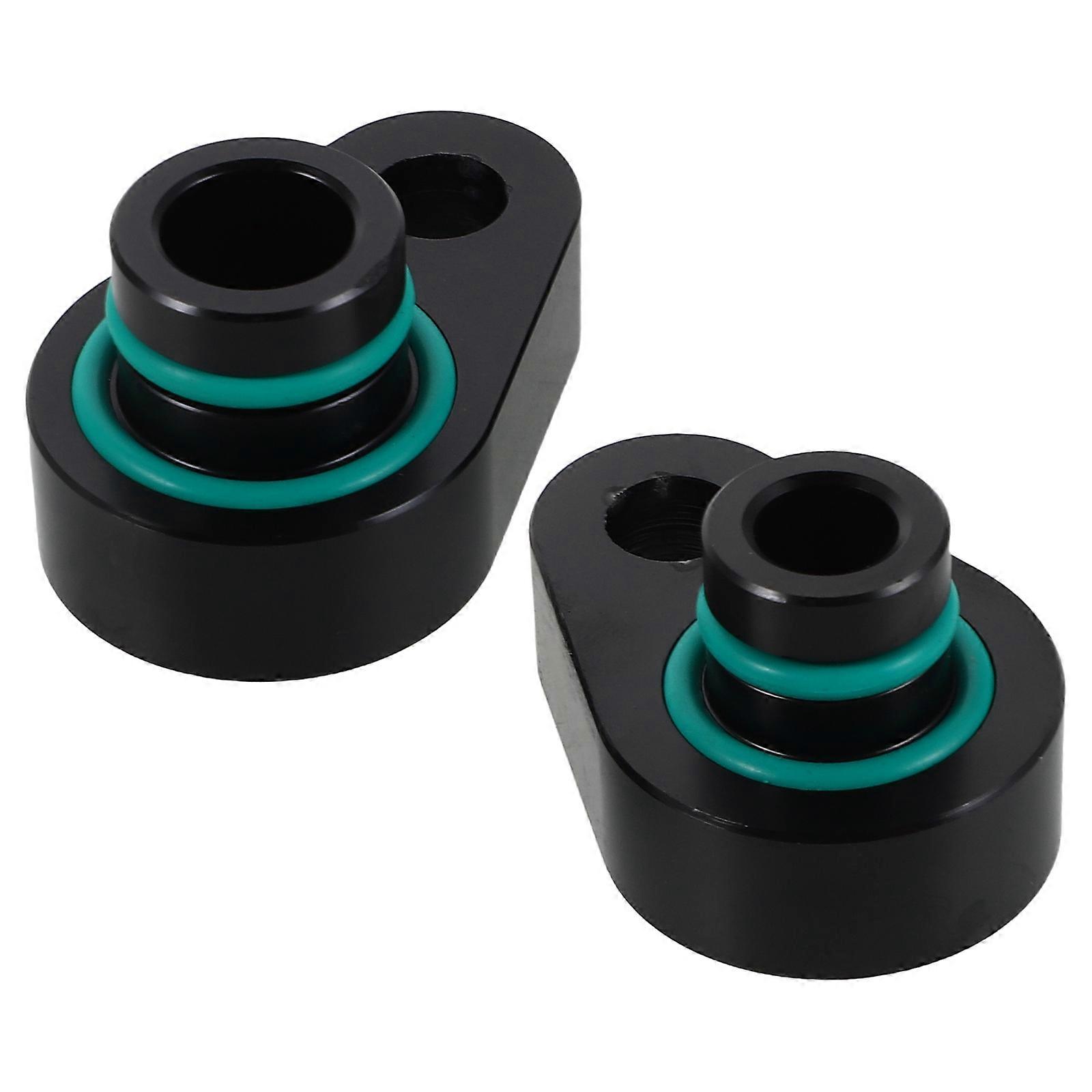 Air Conditioner Blockout Kit for Car Use Enhances Efficiency 1Pair Black