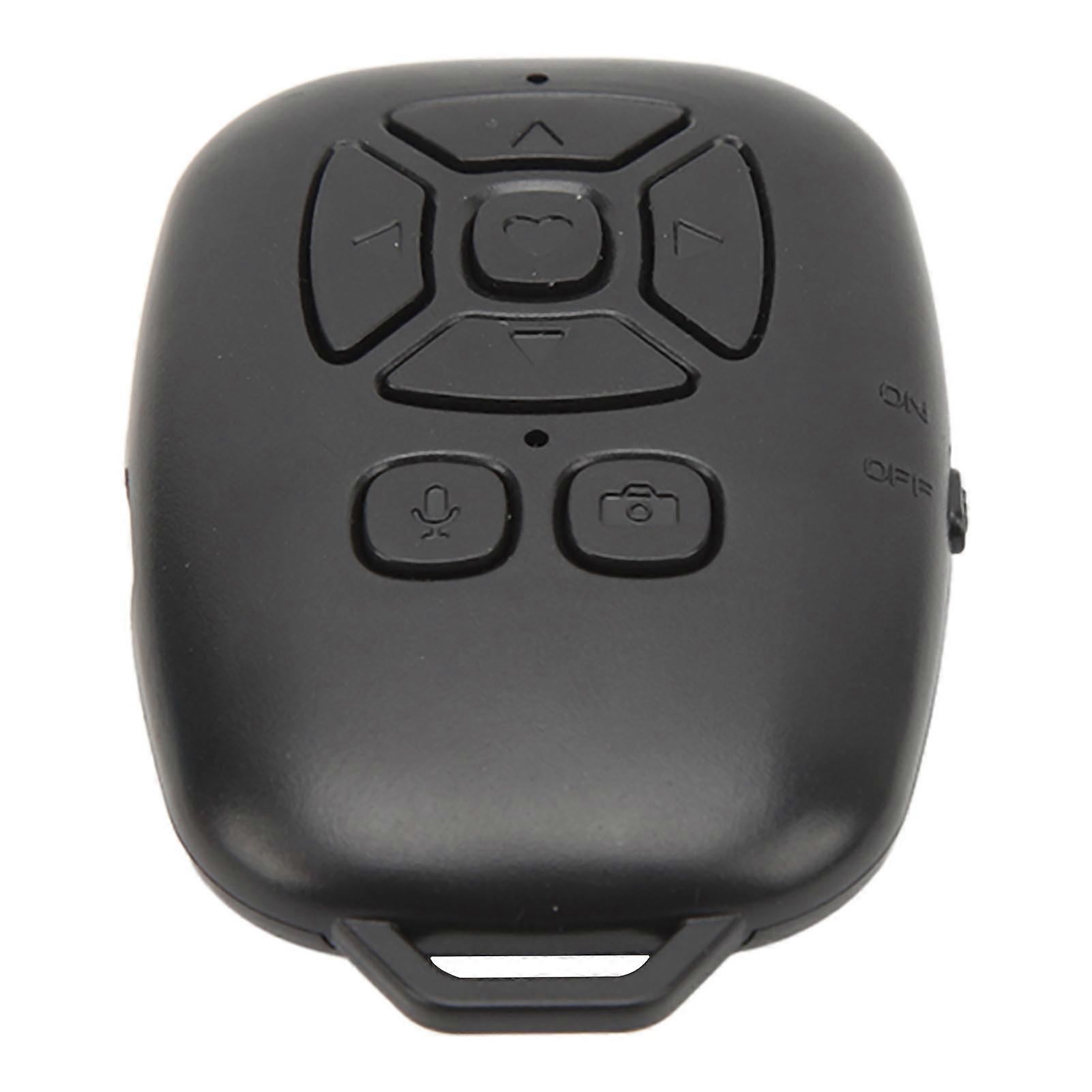 Bluetooth 4.0 Remote Shutter Wireless Camera Remote Control For Selfie Photos Videos Black