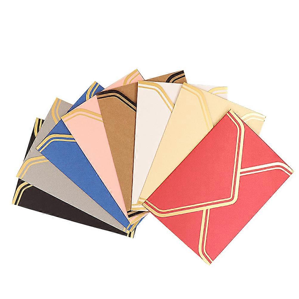 Busta di carta creativa 10 pezzi Busta per invito dal design classico a colori assortiti per feste di Natale 22X11 cm