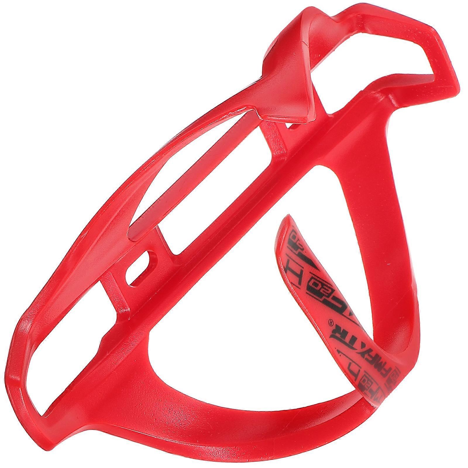 Cykel Vattenflaskhållare Multi-Purpose Röd 15x7cm Säkerhet 1st