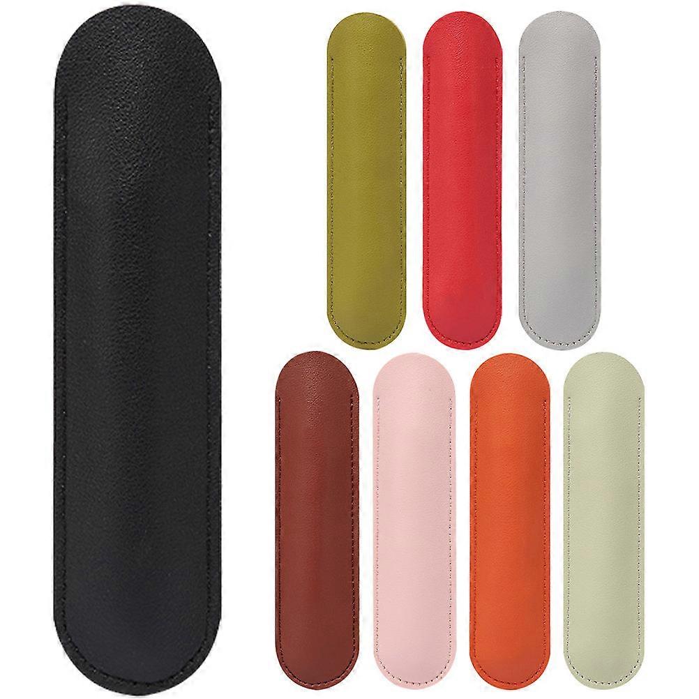 Protective Sleeve Cover Pen Pouches Rectangular Assorted Color 16X4.2CM Anti-Scratch Storage 8Pcs