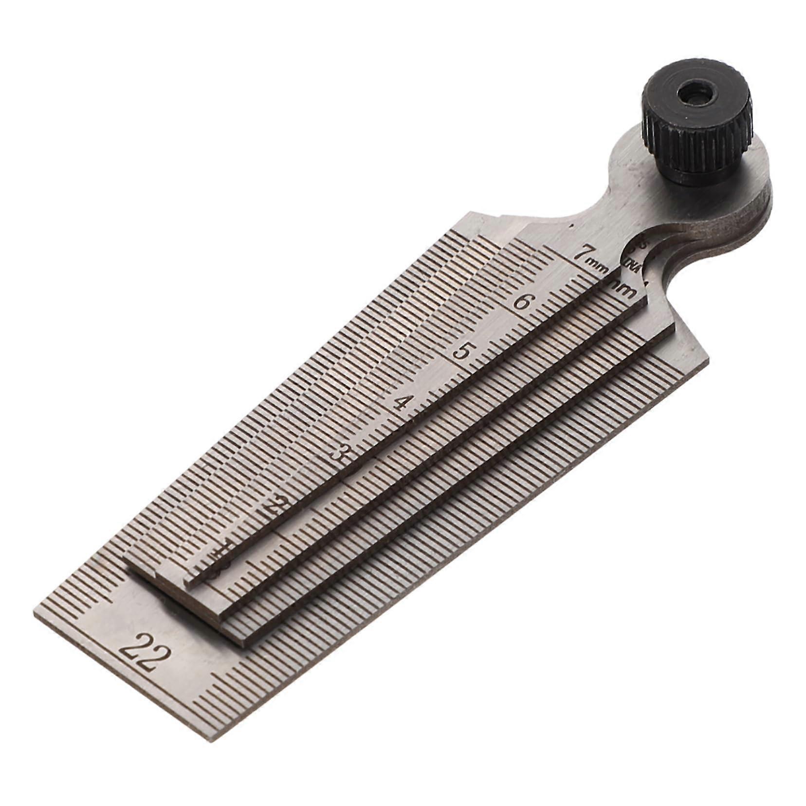 Feeler Gauge Tool Set 4-Piece Gap Measurement For Engine And Machinery Tolerances, Lightweight, Portable