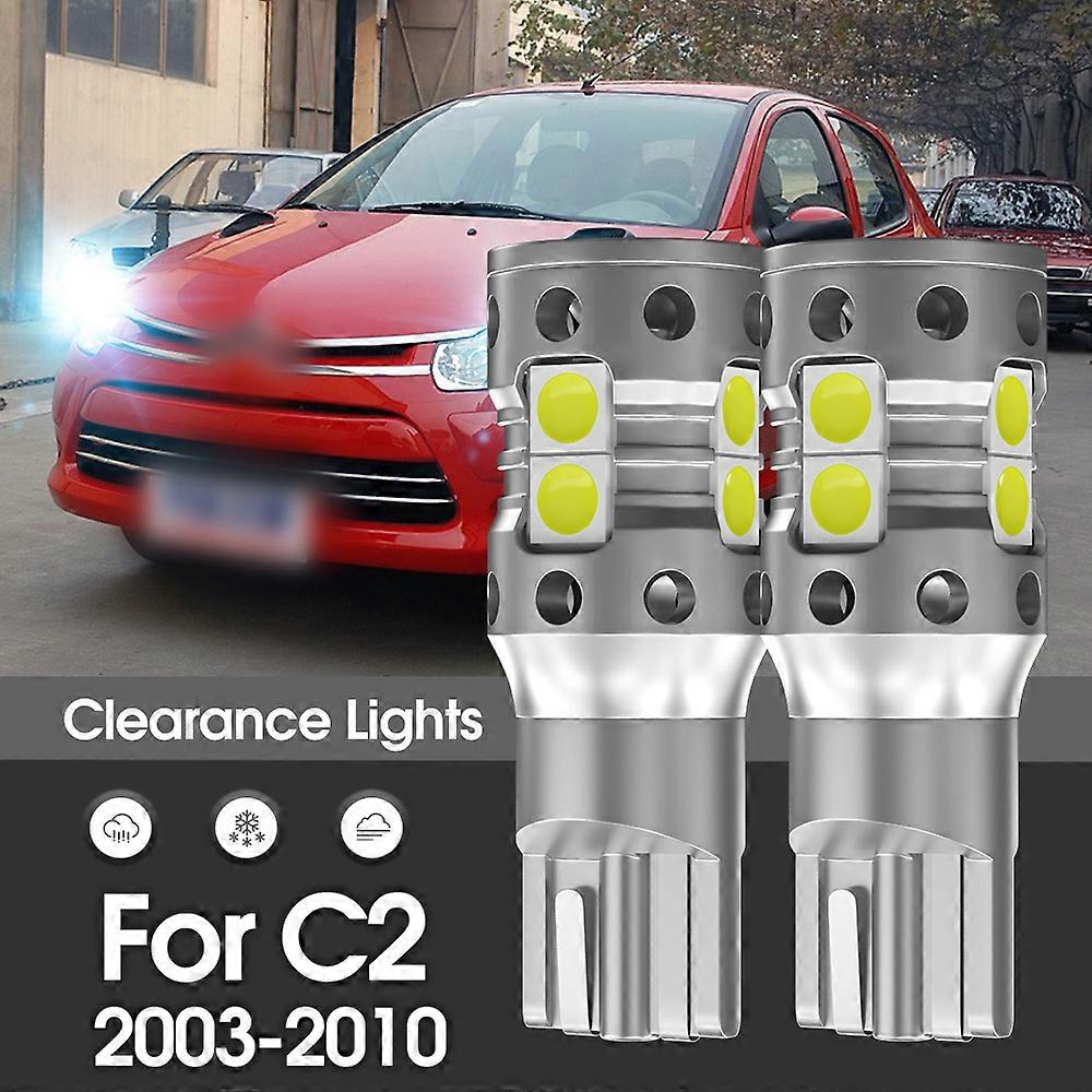 Canbus LED Clearance Light Parking Lamp 2pcs Accessories For Citroen C2 2003-2010 2004 2005 2006 2007 2008 2009