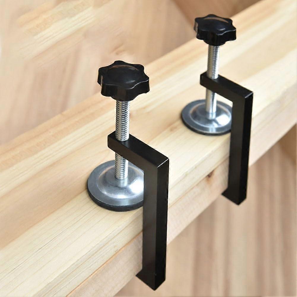G Clamps for Woodworking, C Clamp, Small Desk Clamp, Cabinet Frame with Sturdy Wide Jaw, Pack of 6