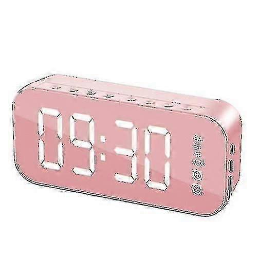 Multifunctional Led Digital Alarm Clock, Bluetooth Speaker, Bedside Desktop Luminous Electronic Music Box