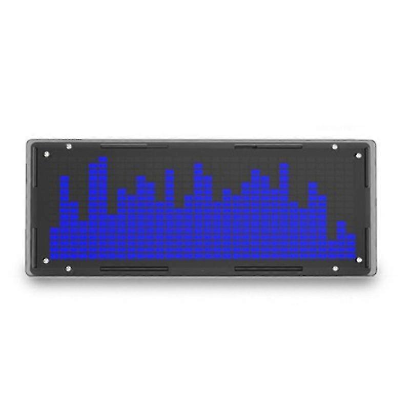 LED Music Spectrum Display DIY Kit, BlueBlack SZRH A-YH
