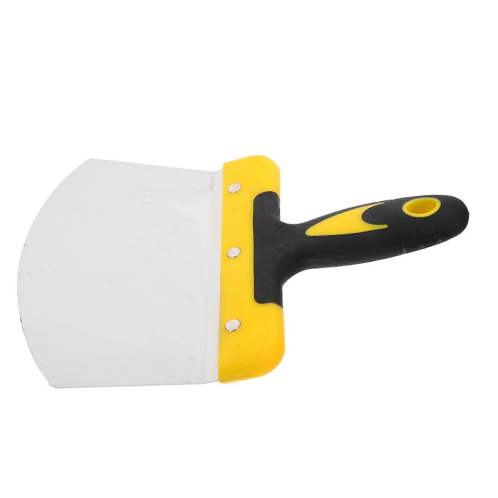 Multifunctional cleaning spatula for walls and plaster, durable and versatile for renovation.