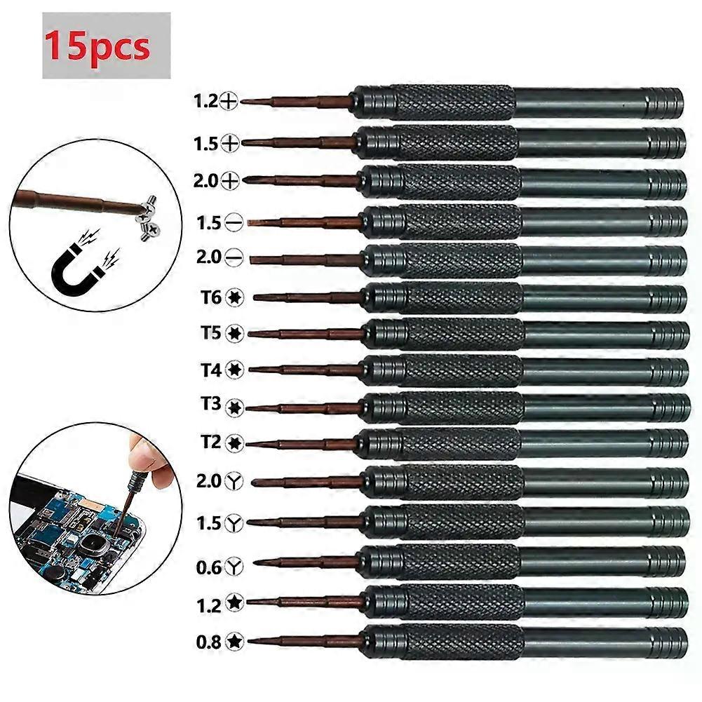 Durable Screwdriver 15Pcs/Set for Mobile Phone Multitools Opening Tools