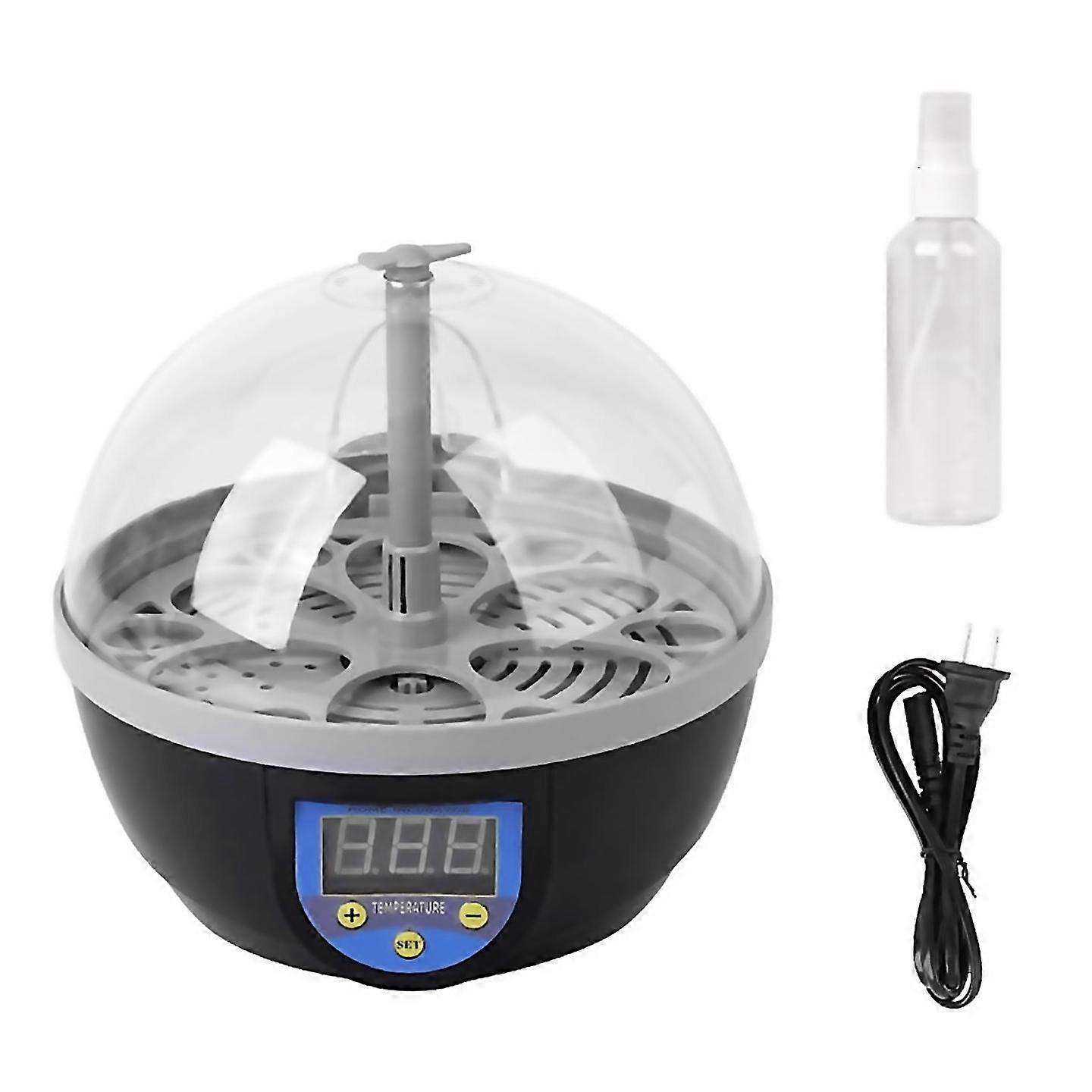 6 Egg Incubator Automatic Temperature Control Hatchery Machine Chicken Duck Quail Bird Brooder Eggs