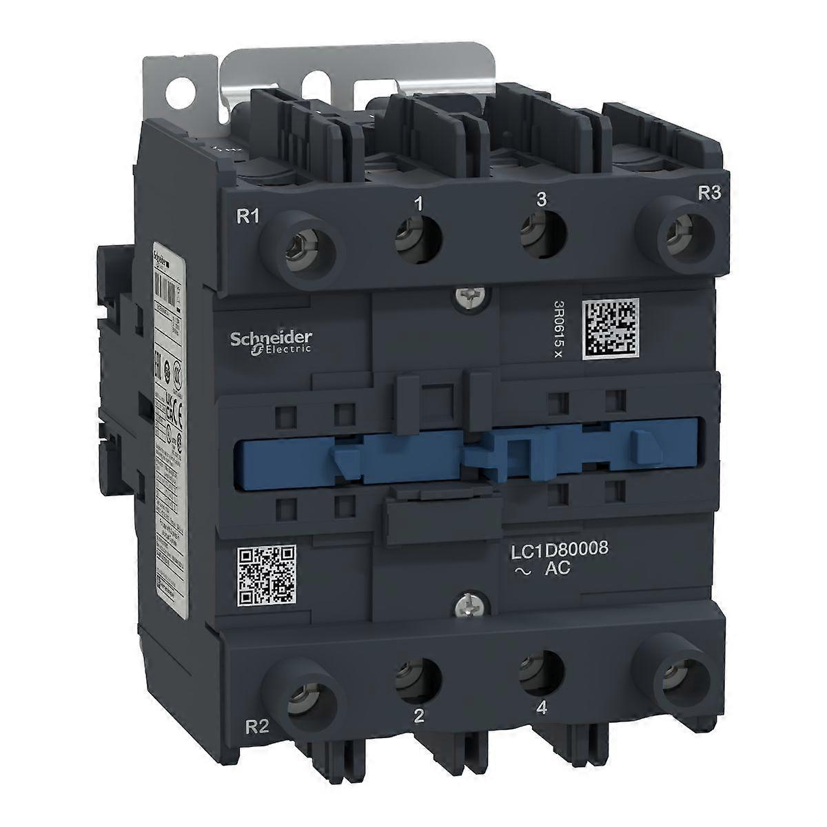 Schneider Contactor 240v Ac Coil 80a 4-pole Lc1d80008u7