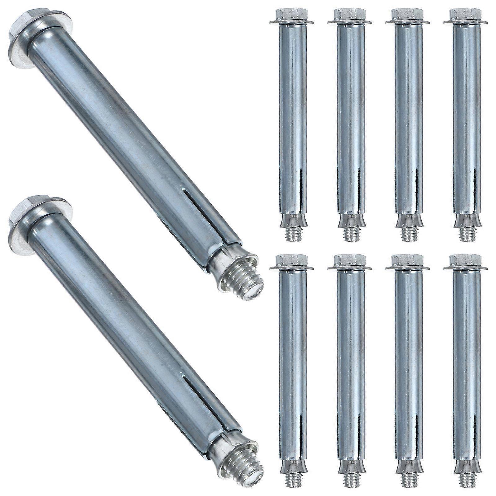 10pcs Expansion Bolts for Speed Bumps & Parking Areas – Durable Fasteners for Easy Installation in Various Environments
